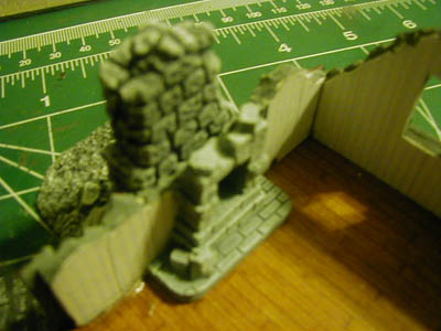 28mm WWII Ruined Cottage