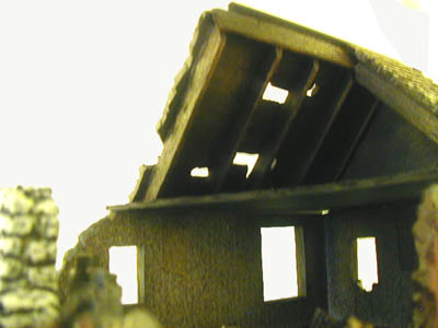 28mm WWII Ruined Cottage