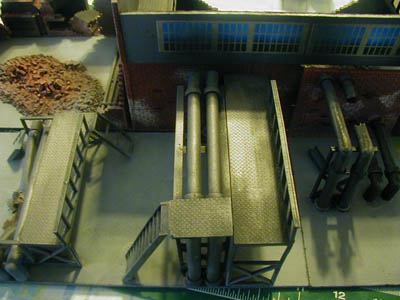 28mm WWII Factory Gantries