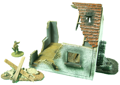 Ruined European Village set