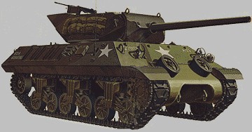 M10 Wolverine US Tank Destroyer WWII miniature wargames