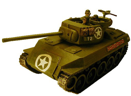 M18 Hellcat US tank destroyer wwii miniature game vehicle