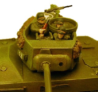 M18 Hellcat US tank destroyer wwii miniature game vehicle