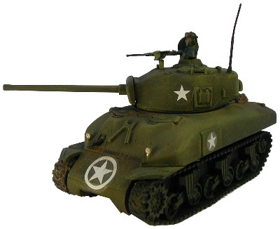 M4a1 76 mm WWII miniature wargaming vehicle