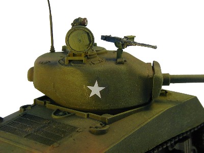 M4a3 Sherman 76mm WWII miniature wargaming vehicle