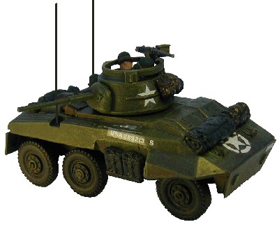 M8 Armored Car WWII miniature gaming vehicle